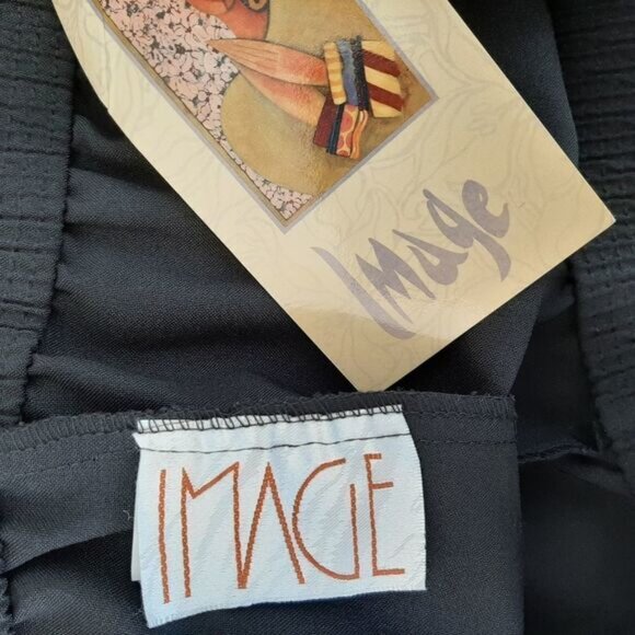 IMAGE | Stirrup High Waist Pull-on Dress Pants Black Sz 16 | Eur 44 - Picture 7 of 8